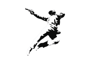 Space Jumping Sticker Vinyl Car Decal Sticker – Waterproof & UV-Resistant 2.986666666666667"