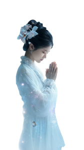 Divine Japanese Woman V2 Vinyl Car Decal Sticker – Waterproof & UV-Resistant 4.8533333333333335"