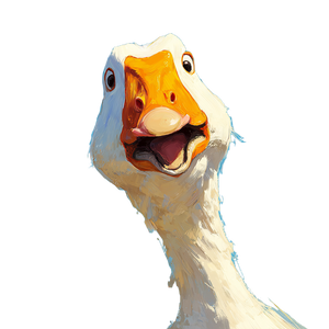 Silly Goose V12 Vinyl Car Decal Sticker – Waterproof & UV-Resistant 3.4133333333333336"