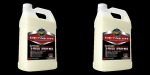 2x Meguiars Synthetic X-Press Car Wax | 1 Gallon Can | Deep Dark Wet-Look Shine