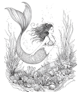 Bent-Tail Mermaid Vinyl Car Decal Sticker – Waterproof & UV-Resistant 3.946666666666666