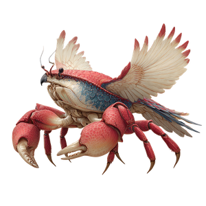 Crab Griffin Hybrid V2 Vinyl Car Decal Sticker – Waterproof & UV-Resistant 3.4133333333333336"