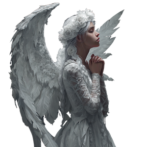 Angel V51 Vinyl Car Decal Sticker – Waterproof & UV-Resistant 3.4133333333333336"