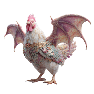 Chimera Chicken V2 Vinyl Car Decal Sticker – Waterproof & UV-Resistant 3.4133333333333336"