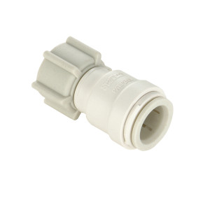 AquaLock Fresh Water Fitting Connector | Lead Free, Polysulfone, Quick Connect, Off-White, Straight, Easy Install, 10Yr Warranty AquaLock Fresh Water Fitting Connector | Lead Free, Polysulfone, Quick Connect, Off-White, Straight, Easy Install, 10Yr Warranty