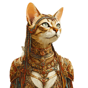 Egyptian Cat Goddess V10 Vinyl Car Decal Sticker – Waterproof & UV-Resistant 6.826666666666667"