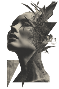 Mysterious Female Portrait V2 Vinyl Car Decal Sticker – Waterproof & UV-Resistant 4.4