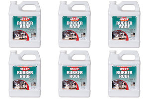 6x BEST  Rubber Roof Cleaner | Professional Strength | Removes Black Streaks | Conditions, Protects, Moisturizes