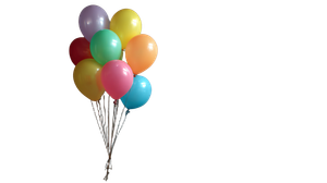 Seven Balloons Vinyl Car Decal Sticker – Waterproof & UV-Resistant 2.72"
