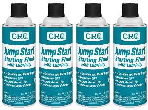 4x Economical Starting Fluid | Start Gas/ Diesel in Cold/Humid Weather | 11oz Aerosol Can