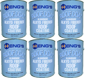 6x High-Quality Non-Asphalt Roof Coating | Protects Metal & Aluminum Roofs | All-Weather Defense | 1 Gallon 6x High-Quality Non-Asphalt Roof Coating | Protects Metal & Aluminum Roofs | All-Weather Defense | 1 Gallon