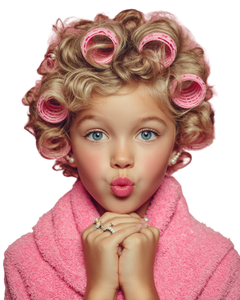 Pink Princess Pose Vinyl Car Decal Sticker – Waterproof & UV-Resistant 4.0"