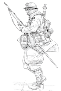 Sci-Fi Soldier V15 Vinyl Car Decal Sticker – Waterproof & UV-Resistant 4.4