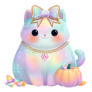 Kawaii Rainbow Cat Vinyl Car Decal Sticker – Waterproof & UV-Resistant 6.826666666666667"