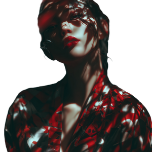 Mysterious Kimono Woman V4 Vinyl Car Decal Sticker – Waterproof & UV-Resistant 3.4133333333333336"