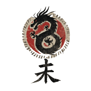 Dragon Gang Symbol Vinyl Car Decal Sticker – Waterproof & UV-Resistant 3.4133333333333336"
