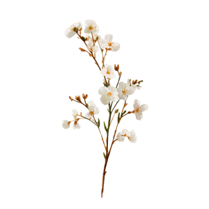 Delicate Flowering Twig Vinyl Car Decal Sticker – Waterproof & UV-Resistant 3.4133333333333336"
