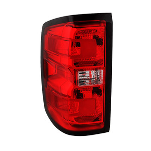 Enhance Your Vehicle's Style | Red/Clear Lens Tail Light for 2014-2019 Chevy/GMC Models | Improves Safety & Visibility