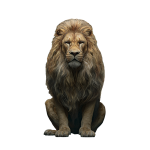 Lion Throne Zodiac V2 Vinyl Car Decal Sticker – Waterproof & UV-Resistant 3.4133333333333336"