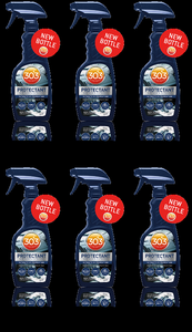 6x Protect Vinyl Like New | UV Protection, Matte Finish, Repels Dust | 16oz Spray Bottle