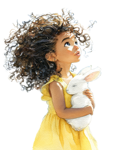 Joyful Girl Skipping V3 Vinyl Car Decal Sticker – Waterproof & UV-Resistant 8.213333333333333"