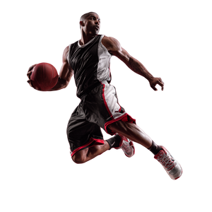 Surreal Basketball Leap V3 Vinyl Car Decal Sticker – Waterproof & UV-Resistant 3.4133333333333336"