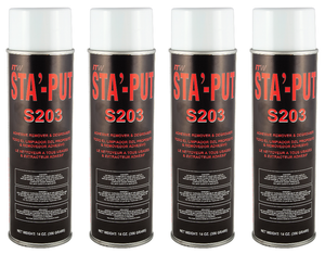 4x STA'-PUT Adhesive Remover | Multi-Surface Biodegradable Cleaner | Removes Adhesives, Stains & Tar