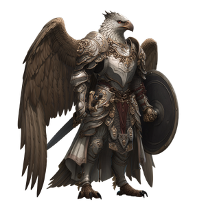 Armored Eagle Warrior V4 Vinyl Car Decal Sticker – Waterproof & UV-Resistant 3.4133333333333336"