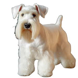 Groomed Miniature Schnauzer V2 Vinyl Car Decal Sticker – Waterproof & UV-Resistant 3.4133333333333336"