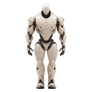 Humanoid Cyborg Design V2 Vinyl Car Decal Sticker – Waterproof & UV-Resistant 3.4133333333333336"