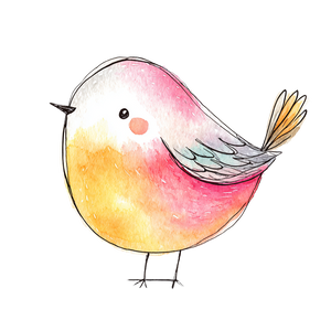 Colorful Painted Bird Vinyl Car Decal Sticker – Waterproof & UV-Resistant 6.826666666666667" Colorful Painted Bird Vinyl Car Decal Sticker – Waterproof & UV-Resistant 6.826666666666667"