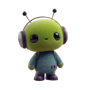 Cute Alien V8 Vinyl Car Decal Sticker – Waterproof & UV-Resistant 3.4133333333333336"