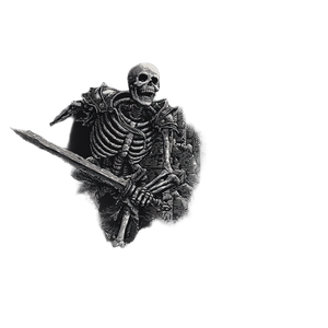 Evil Skeleton Warrior V3 Vinyl Car Decal Sticker – Waterproof & UV-Resistant 6.826666666666667"