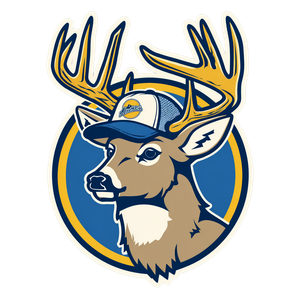Cartoon Deer Mascot V2 Vinyl Car Decal Sticker – Waterproof & UV-Resistant 6.826666666666667"