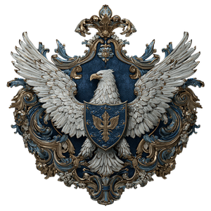 Dystopian Baroque Eagle Vinyl Car Decal Sticker – Waterproof & UV-Resistant 6.826666666666667"