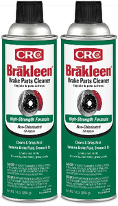 2x CRC Brakleen Brake Cleaner | High-Strength Formula, Removes Contaminants Fast, Restores Brake Performance | 14oz Aerosol Can