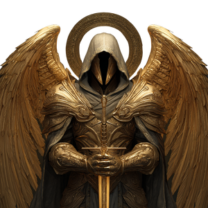 Angelic Warrior V36 Vinyl Car Decal Sticker – Waterproof & UV-Resistant 3.4133333333333336"