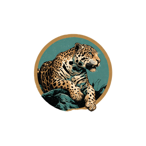 Vintage Jaguar Logo V2 Vinyl Car Decal Sticker – Waterproof & UV-Resistant 6.826666666666667"
