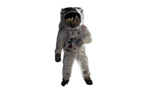 First Moon Man V2 Vinyl Car Decal Sticker – Waterproof & UV-Resistant 6.1866666666666665"
