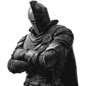 Medieval Knight Noir Vinyl Car Decal Sticker – Waterproof & UV-Resistant 3.4133333333333336"