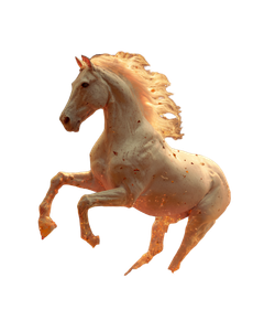 Cosmic Rebellion Horse V2 Vinyl Car Decal Sticker – Waterproof & UV-Resistant 8.0"