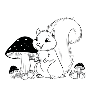 Happy Squirrel V7 Vinyl Car Decal Sticker – Waterproof & UV-Resistant 6.826666666666667"