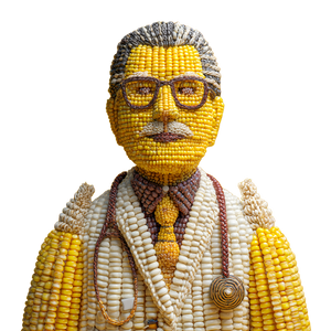 Corn Doctor Vinyl Car Decal Sticker – Waterproof & UV-Resistant 3.4133333333333336"