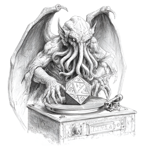Cthulhu Dj V3 Vinyl Car Decal Sticker – Waterproof & UV-Resistant 3.4133333333333336"