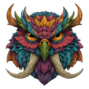 Graffiti Owlbear V2 Vinyl Car Decal Sticker – Waterproof & UV-Resistant 3.4133333333333336"