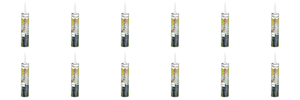 12x Dicor Corp. Roof Sealant | Watertight Seal for EPDM/ Diflex II/ Britek TPO Roofs