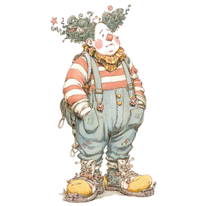 Whimsical Dream Clown Vinyl Car Decal Sticker – Waterproof & UV-Resistant 3.4133333333333336" Whimsical Dream Clown Vinyl Car Decal Sticker – Waterproof & UV-Resistant 3.4133333333333336"