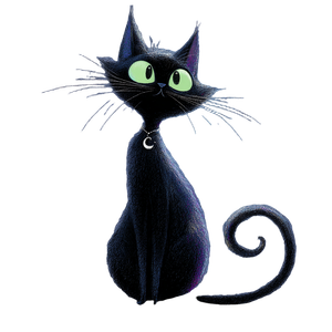 Magical Cat V3 Vinyl Car Decal Sticker – Waterproof & UV-Resistant 6.826666666666667"