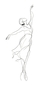 Dancing Woman V28 Vinyl Car Decal Sticker – Waterproof & UV-Resistant 9.706666666666667"