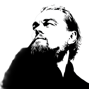 Leonardo Dicaprio Vinyl Car Decal Sticker – Waterproof & UV-Resistant 3.4133333333333336"